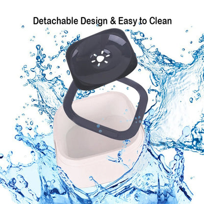 Outdoor Pet Water Bowl — Splash Proof & Spill Proof Car-Mounted Water Dispenser for Dogs & Cats