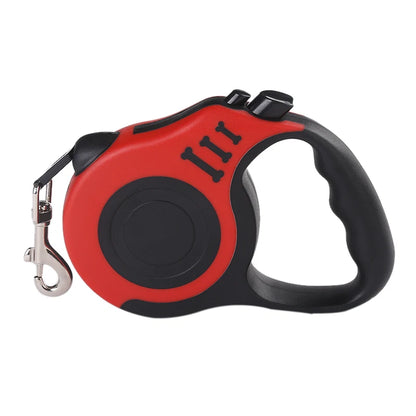 Automatic Retractable Dog Leash — 3m/5m Durable Nylon Lead for Small Dogs & Cats