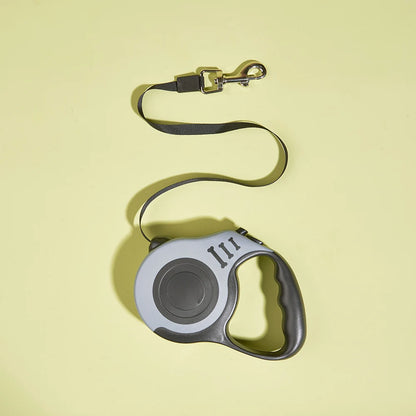 Automatic Retractable Dog Leash — 3m/5m Durable Nylon Lead for Small Dogs & Cats
