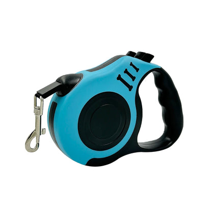 Automatic Retractable Dog Leash — 3m/5m Durable Nylon Lead for Small Dogs & Cats