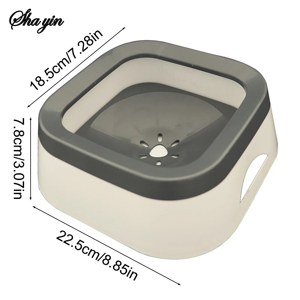 Outdoor Pet Water Bowl — Splash Proof & Spill Proof Car-Mounted Water Dispenser for Dogs & Cats