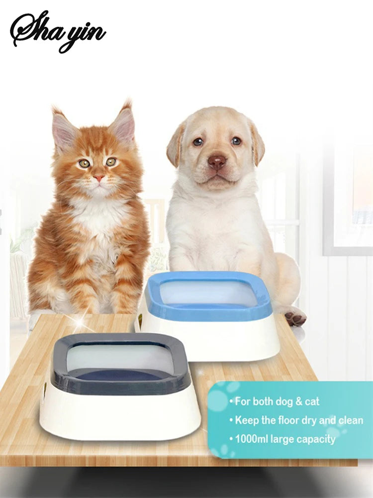 Outdoor Pet Water Bowl — Splash Proof & Spill Proof Car-Mounted Water Dispenser for Dogs & Cats