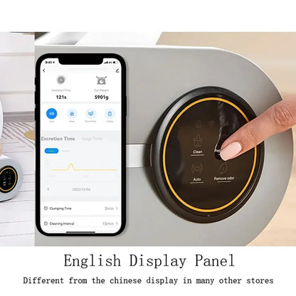 65L Smart Self-Cleaning Cat Litter Box — Fully Enclosed Auto Cat Toilet with App Control