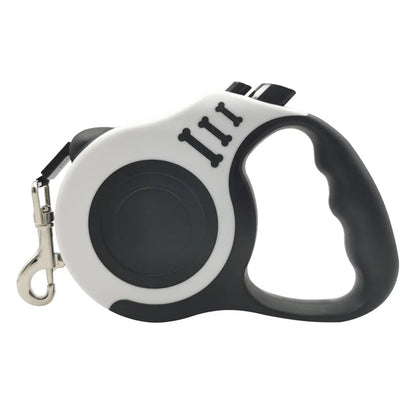 Automatic Retractable Dog Leash — 3m/5m Durable Nylon Lead for Small Dogs & Cats