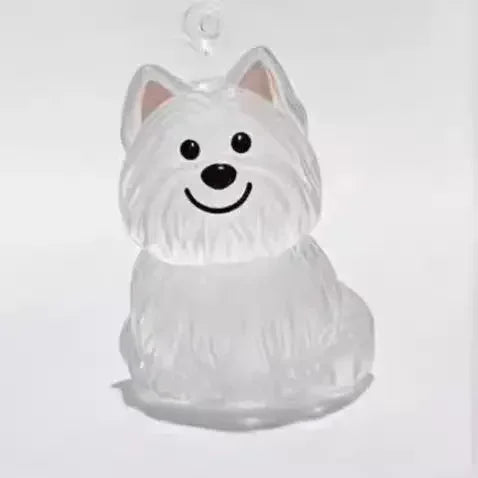 Transparent Dog Hair Storage Container Adorable Pet Keepsake Capsule Pendant With Key Ring for Pet Lovers DIY Memorial Keychain
