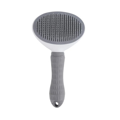 Stainless Steel Pet Comb — Effective Floating Hair Remover for Cats & Dogs